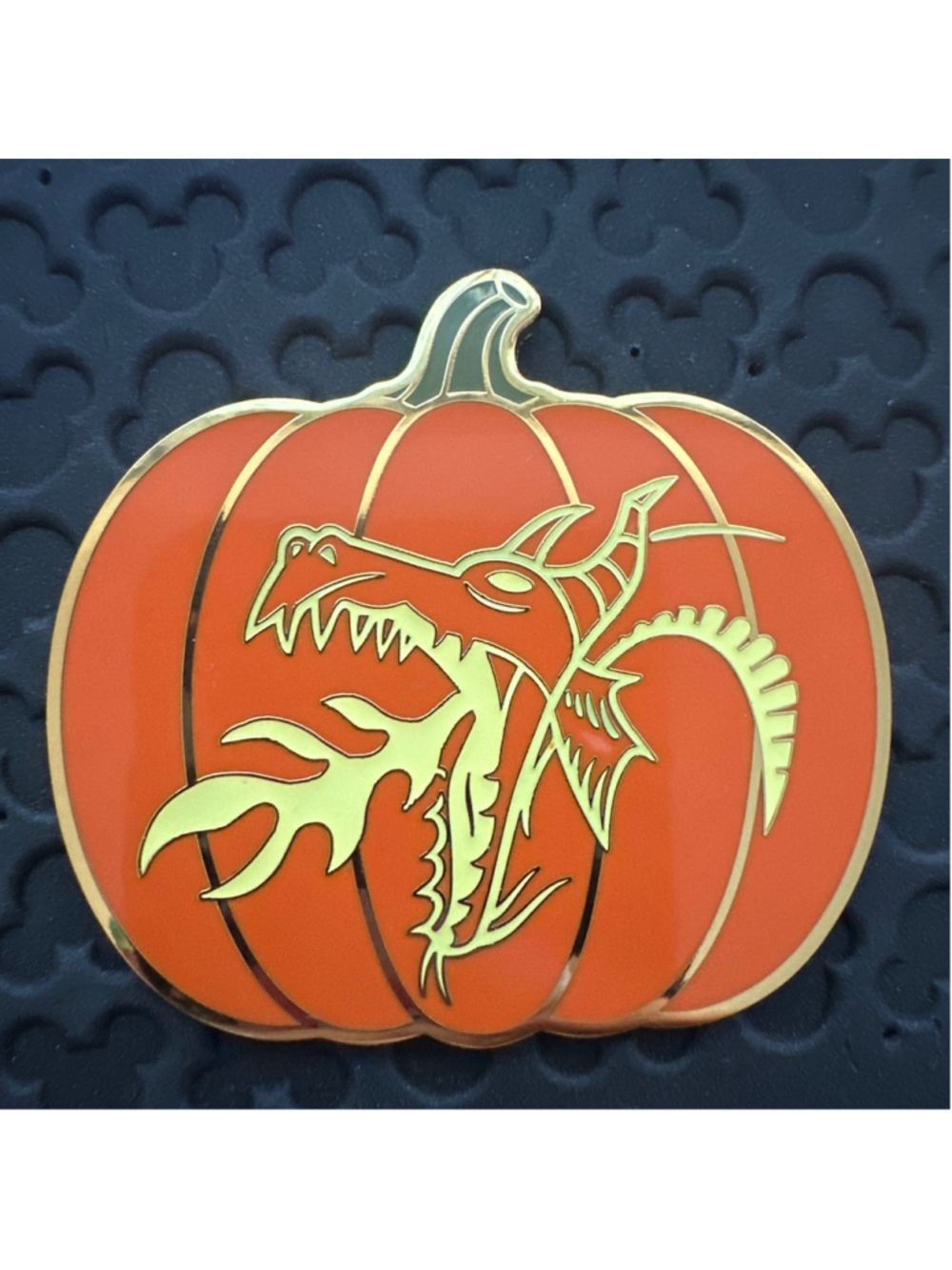 Disney PALM Villains Jack-O-Lanterns Maleficent Dragon Chaser LE 250 Pin